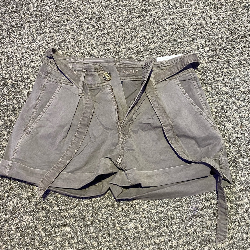 American eagle tie up shorts